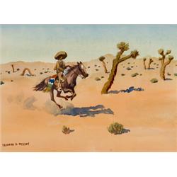 Leonard Reedy. Watercolor.