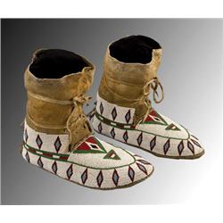Blackfeet Men's Moccasins.