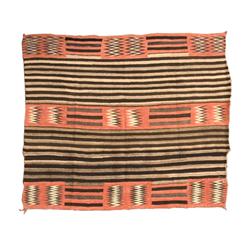 Navajo Wearing Blanket.