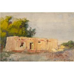 Gerald Ira Diamond Cassidy. Watercolor.