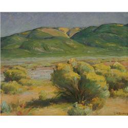 Joseph Henry Sharp. Oil on Board.