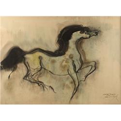 Paul Dyck. Watercolor.