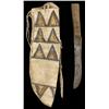 Image 1 : Crow Parfleche Knife Case.