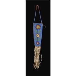 Blackfoot Fully Beaded Knife Case.