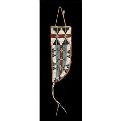 Cheyenne Beaded Knife Case.