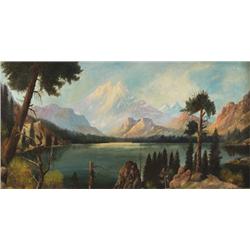 Tex Moore. Oil on Canvas.