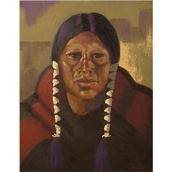 Carlos Hall. Oil on Canvas.