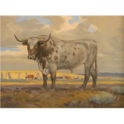 Nicholas S. Firfires. Oil on canvas.