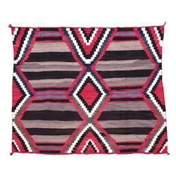 Navajo Third Phase Chief's Pattern Weaving.