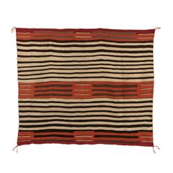 Navajo Wearing Blanket.