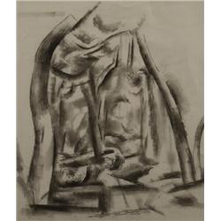 Willard Ayer Nash. Charcoal.