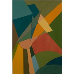 Hilaire Hiler. Gouache.