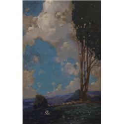 Gustave Cimiotti. Oil on Canvas.