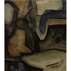 William Lumpkins. Watercolor.