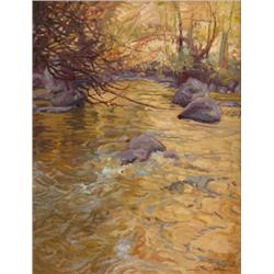 Rod Hubble. Oil on Board.