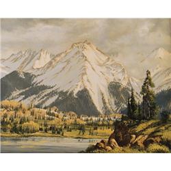 Curt Walters. Oil on Board.