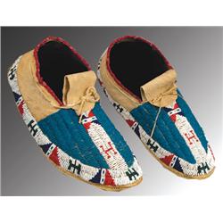 Sioux Beaded Moccasins