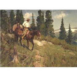 Jim C. Norton. Oil on Board.