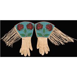 Plateau Men's Beaded Gauntlets.