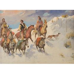 Vladin Stiha. Oil on Canvas.