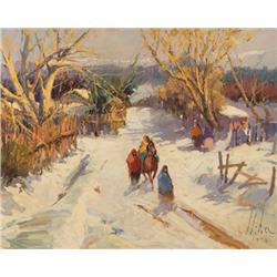 Vladin Stiha. Oil on Canvas.