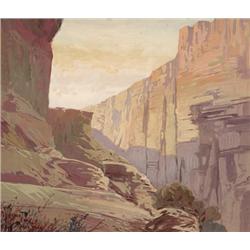 Herbert M. Herget. Gouache.