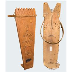 Pair of Indian Cradles.