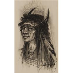 Paul Dyck. Watercolor.