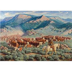 Ila McAfee. Oil on Canvas.