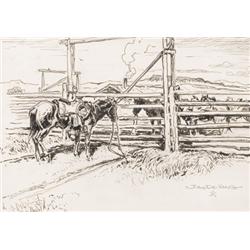 Joe De Yong. Drawing.