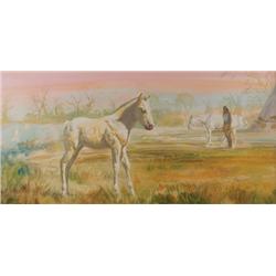 Donald Putman. Watercolor.