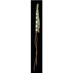 Northern Plains Beaded Horse Quirt.