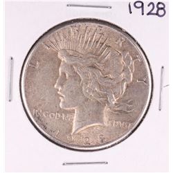 1928 $1 Peace Silver Dollar Coin
