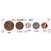 Image 1 : 1964 (5) Coin Proof Set Nice Toning