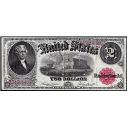 1917 $2 Legal Tender Note