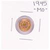 Image 1 : 1945 Mexico Dos Pesos Gold Coin