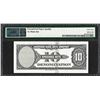 Image 2 : 1929 10 Unit American Bank Note Co. "Test Note" PMG Choice Uncirculated 63EPQ