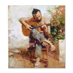 Pino (1939-2010) "The Gypsy" Limited Edition Giclee on Canvas