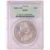 Image 1 : 1882-O/S $1 Morgan Silver Dollar Coin PCGS MS61 Old Green Holder