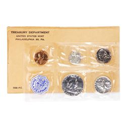 1958 (5) Coin Proof Set in Original Envelope