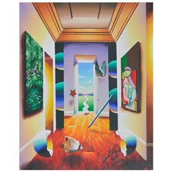 Ferjo "Monet's Dream" Original Oil On Canvas