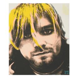 "Ringo" Daniel Funes "Kurt's Music Notes" Original Mixed Media On Canvas