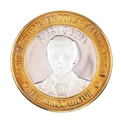 .999 Fine Silver Flamingo Las Vegas, Nevada $10 Limited Edition Gaming Token