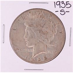 1935-S $1 Peace Silver Dollar Coin