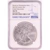 Image 1 : 2017(P) Philadelphia Mint $1 American Silver Eagle Coin NGC MS70 Early Releases