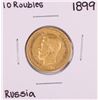 Image 1 : 1899 Russia 10 Roubles Gold Coin