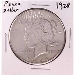 1928 $1 Peace Silver Dollar Coin