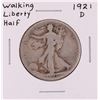 Image 1 : 1921-D Walking Liberty Half Dollar Coin