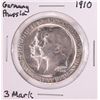 Image 1 : 1910 Germany Prussia 3 Mark Silver Coin