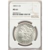 Image 1 : 1892-S $1 Morgan Silver Dollar Coin NGC MS61